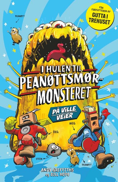 Omslag av "I hulen til Peanøttsmør-monsteret"