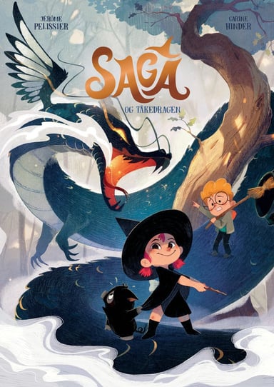 Omslag av "Saga og tåkedragen"