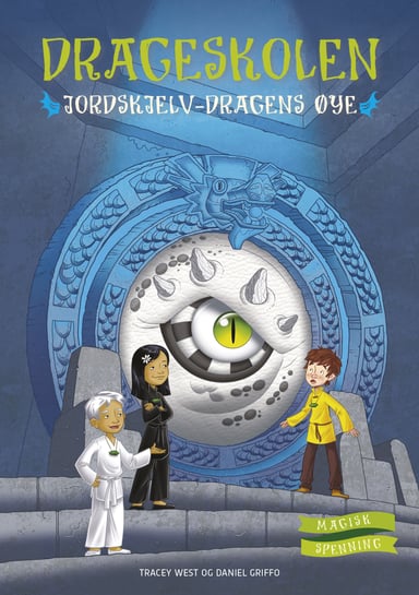 Omslag av "Drageskolen 13: Jordskjelv-dragens øye"