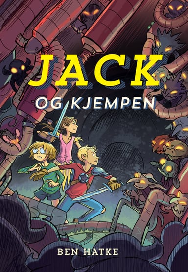 Omslag av "Jack og kjempen"