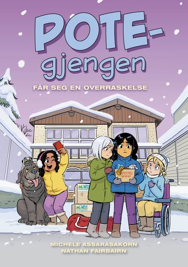 Omslag av "POTE-gjengen får seg en overraskelse"