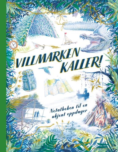 Omslag av "Villmarken kaller!"