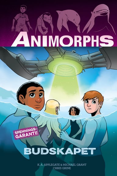 Omslag av "Animorphs 4: Budskapet"