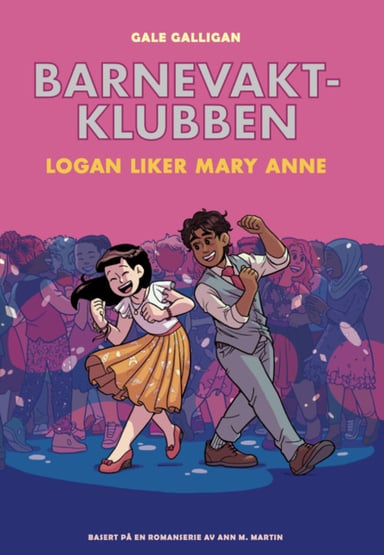 Omslag av "Barnevaktklubben 8: Logan liker Mary Anne"