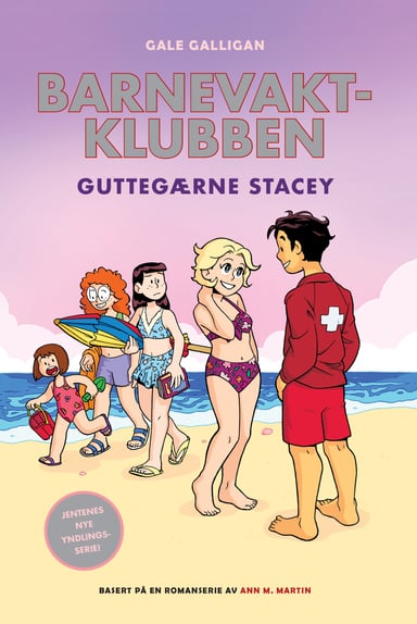 Omslag av "Barnevaktklubben 6: Guttegærne Stacey"
