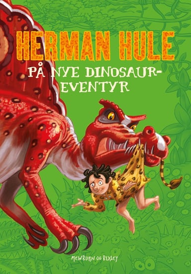 Omslag av "Herman Hule på nye dinosaureventyr"