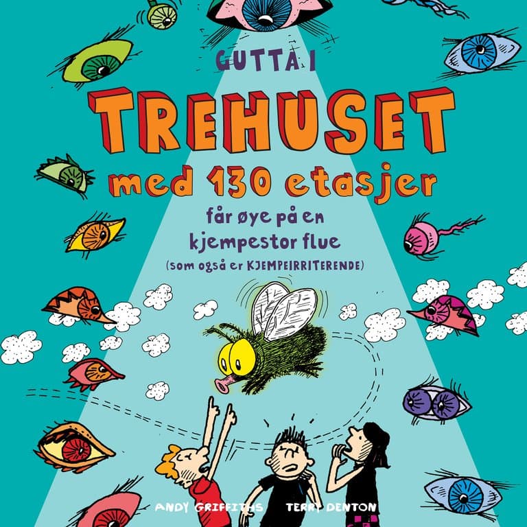 Omslag Gutta i trehuset med 130 etasjer av Andy Griffiths (Lydbok)