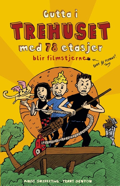Omslag av "Gutta i trehuset med 78 etasjer blir filmstjerner"