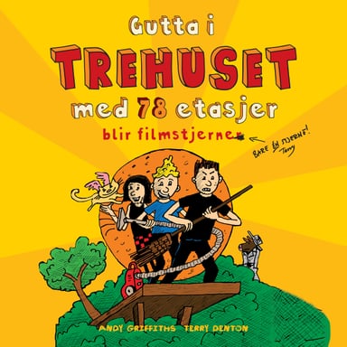 Omslag av "Gutta i trehuset med 78 etasjer blir filmstjerner"