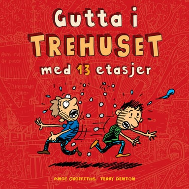 Omslag av "Gutta i trehuset med 13 etasjer"