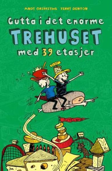 Omslag av "Gutta i det enorme trehuset med 39 etasjer"