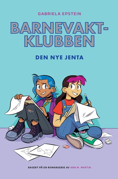 Omslag av "Barnevaktklubben 9: Den nye jenta"