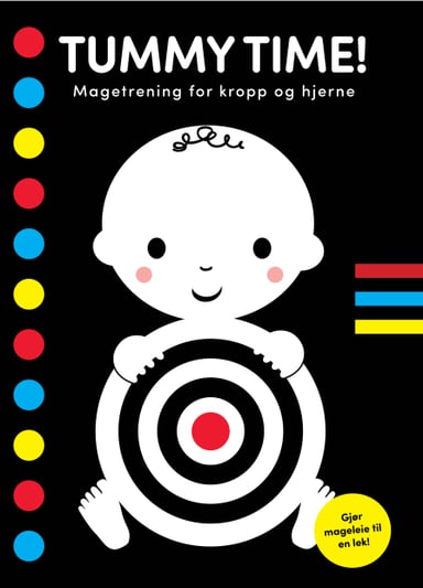 Omslag av "Tummy time! Magetrening for kropp og hjerne"