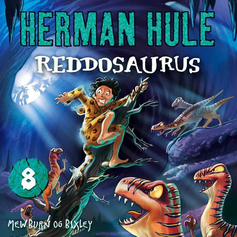 Omslag Herman Hule - Reddosaurus av Kyle Mewburn (Lydbok)
