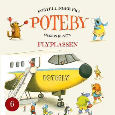Omslag av "Poteby - Flyplassen"