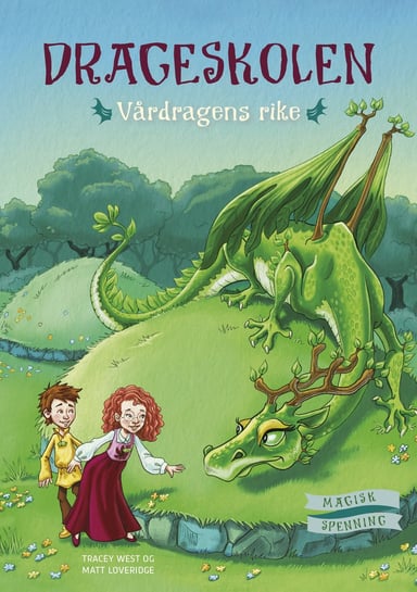 Omslag av "Drageskolen 14: Vårdragens rike"