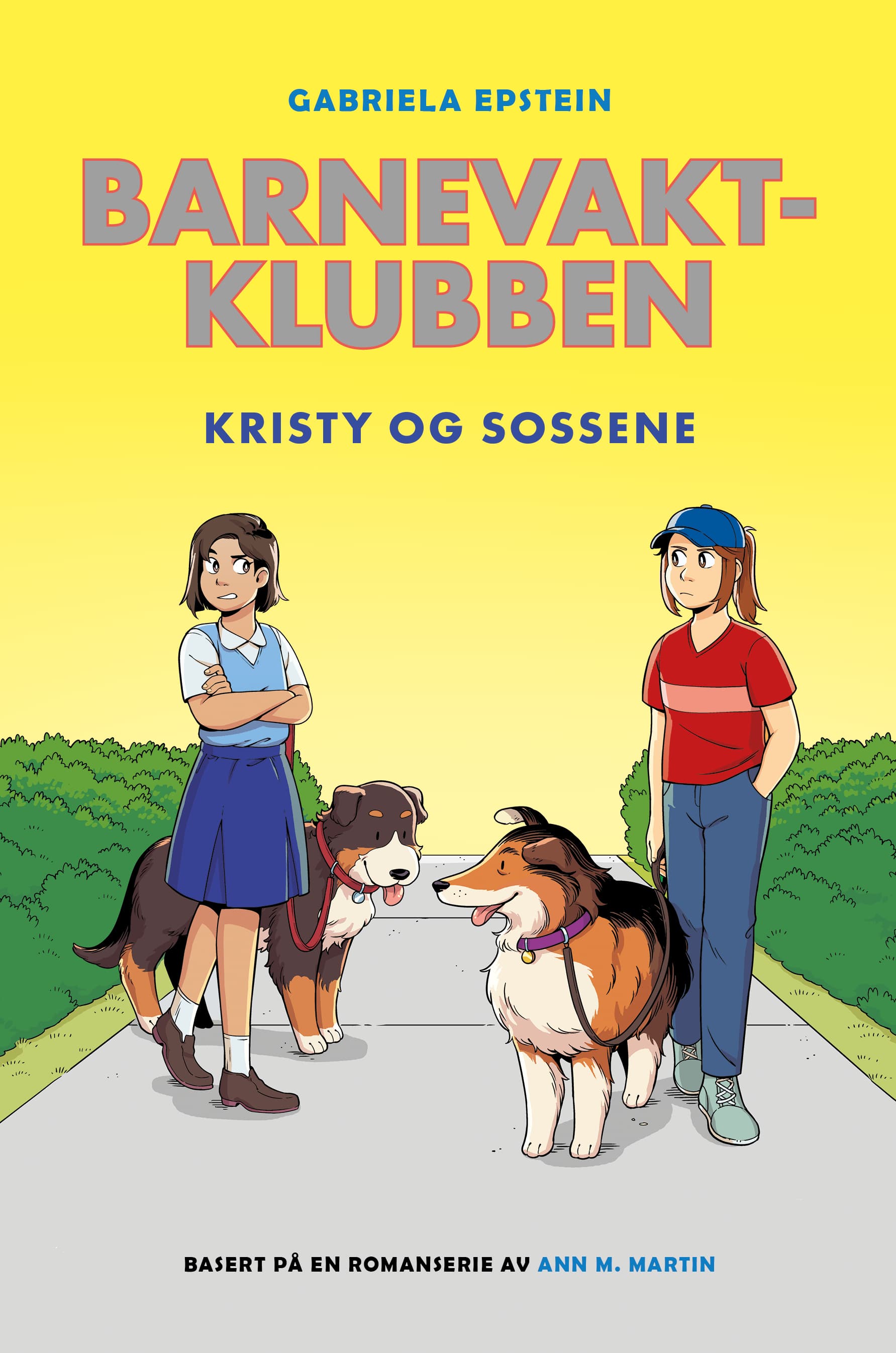 Omslag Barnevaktklubben 10: Kristy og sossene av Gabriela Epstein (Innbundet)