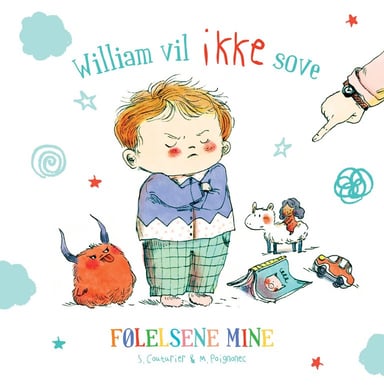 Omslag av "William vil ikke sove"